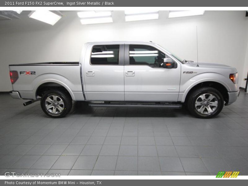 Ingot Silver Metallic / Black 2011 Ford F150 FX2 SuperCrew