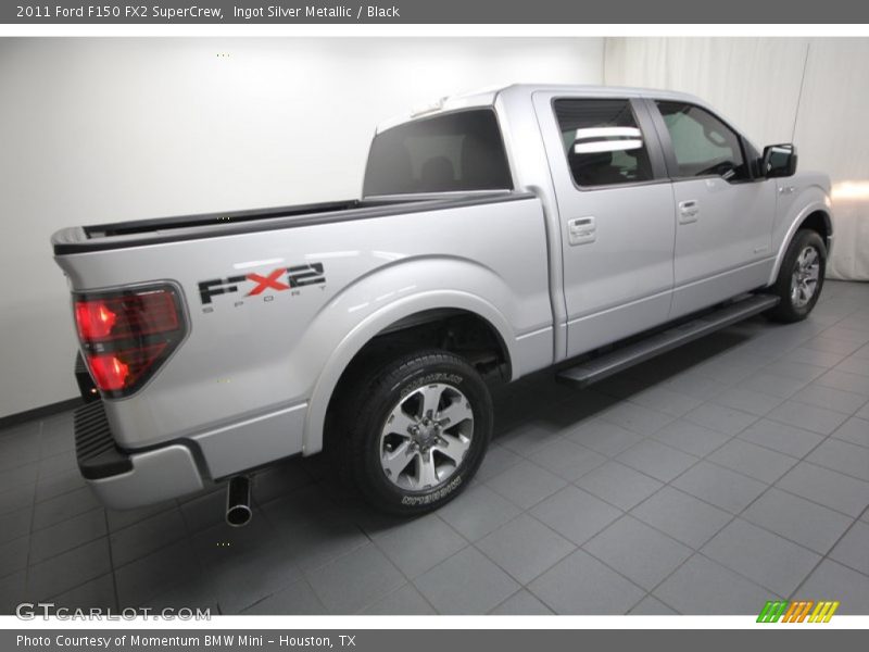 Ingot Silver Metallic / Black 2011 Ford F150 FX2 SuperCrew