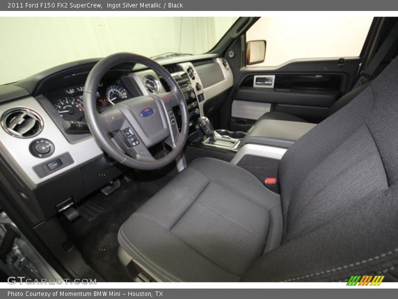 Ingot Silver Metallic / Black 2011 Ford F150 FX2 SuperCrew
