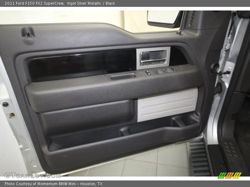 Ingot Silver Metallic / Black 2011 Ford F150 FX2 SuperCrew