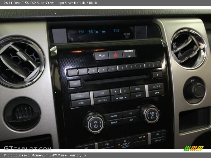 Ingot Silver Metallic / Black 2011 Ford F150 FX2 SuperCrew