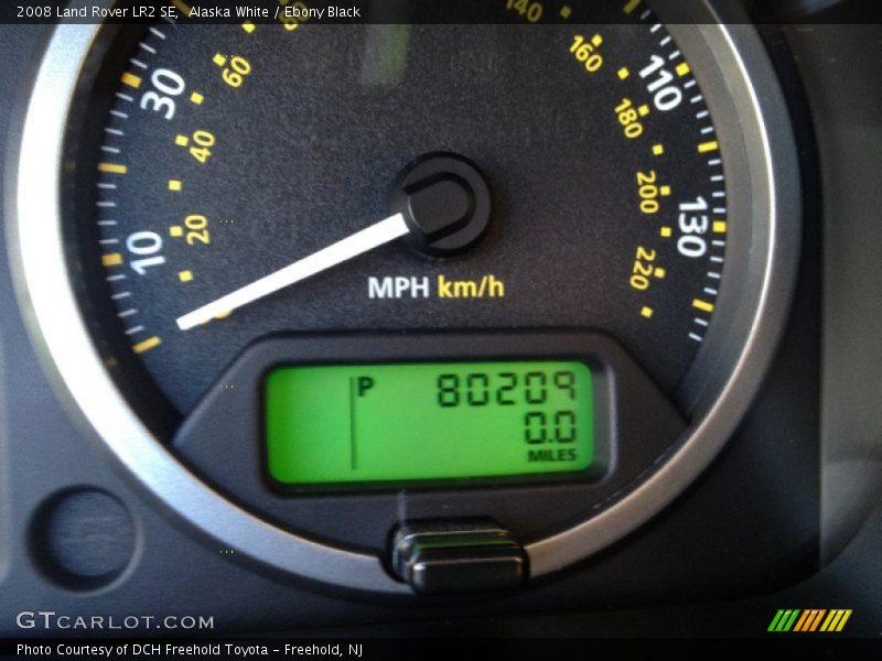 Alaska White / Ebony Black 2008 Land Rover LR2 SE