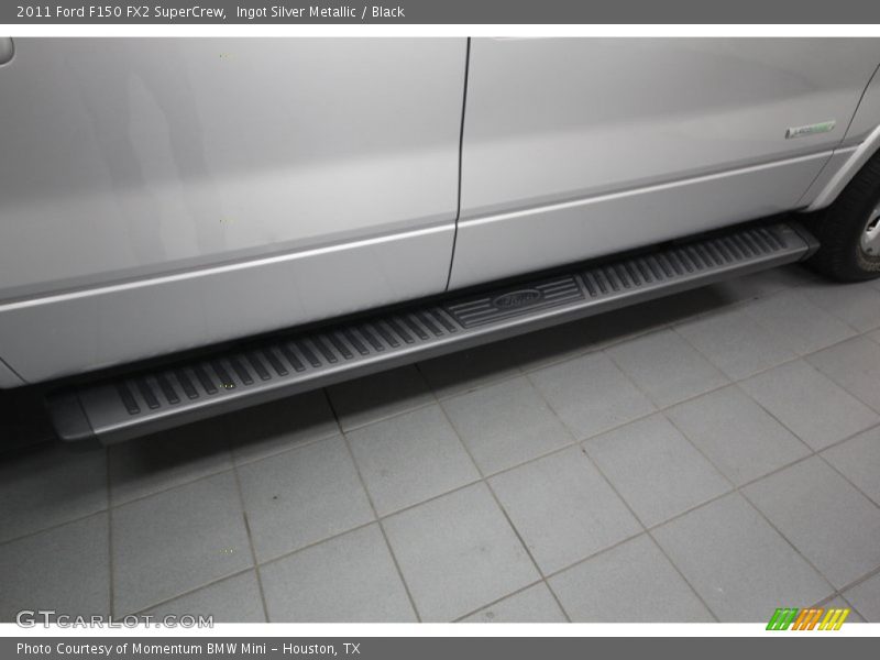 Ingot Silver Metallic / Black 2011 Ford F150 FX2 SuperCrew