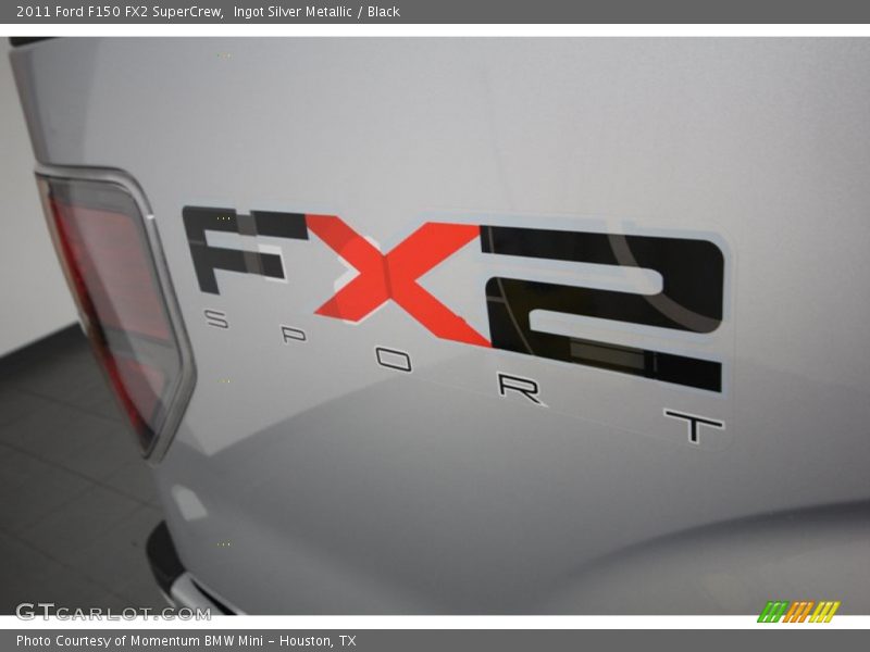 Ingot Silver Metallic / Black 2011 Ford F150 FX2 SuperCrew