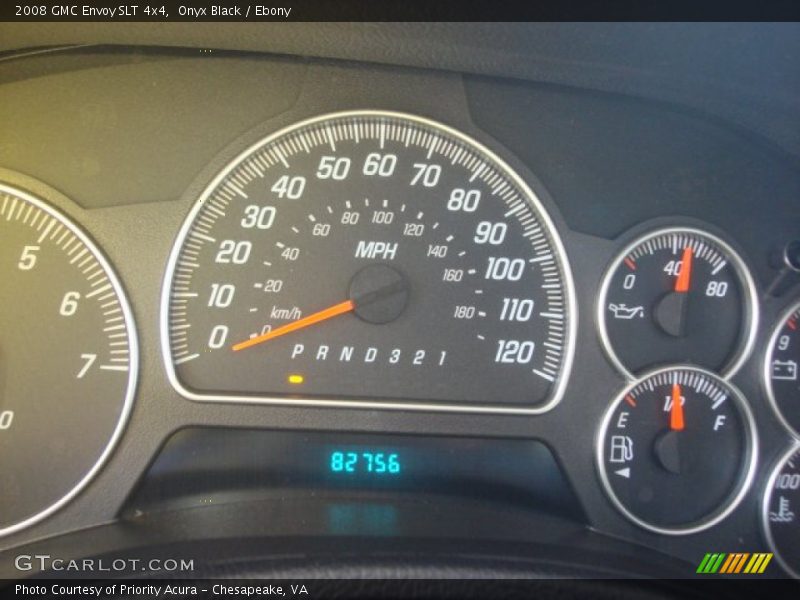 Onyx Black / Ebony 2008 GMC Envoy SLT 4x4