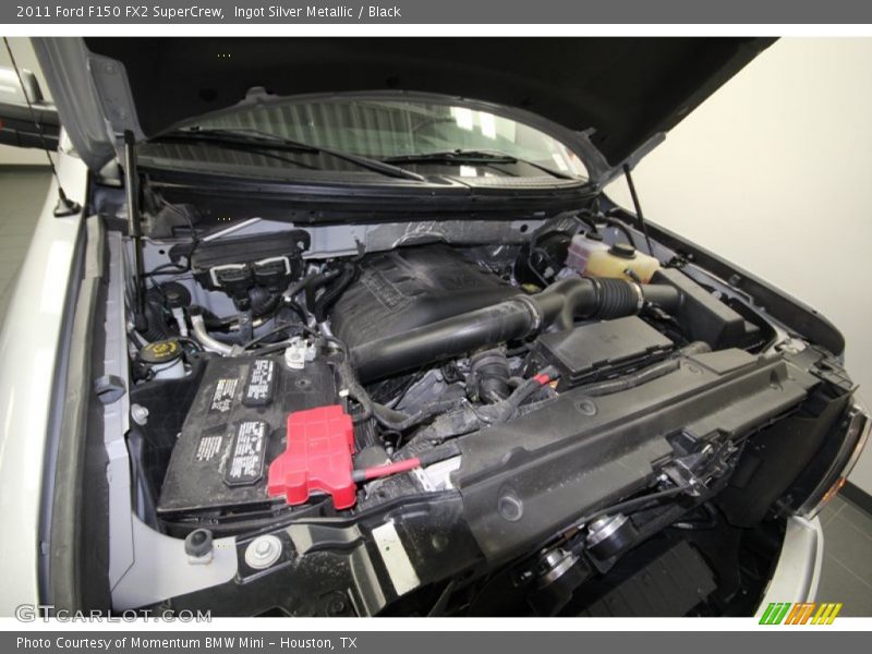 Ingot Silver Metallic / Black 2011 Ford F150 FX2 SuperCrew