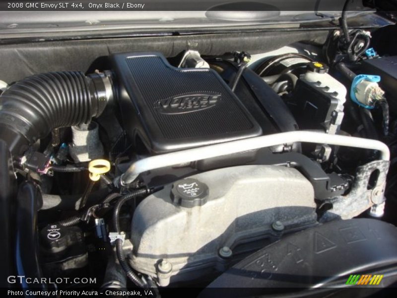 Onyx Black / Ebony 2008 GMC Envoy SLT 4x4