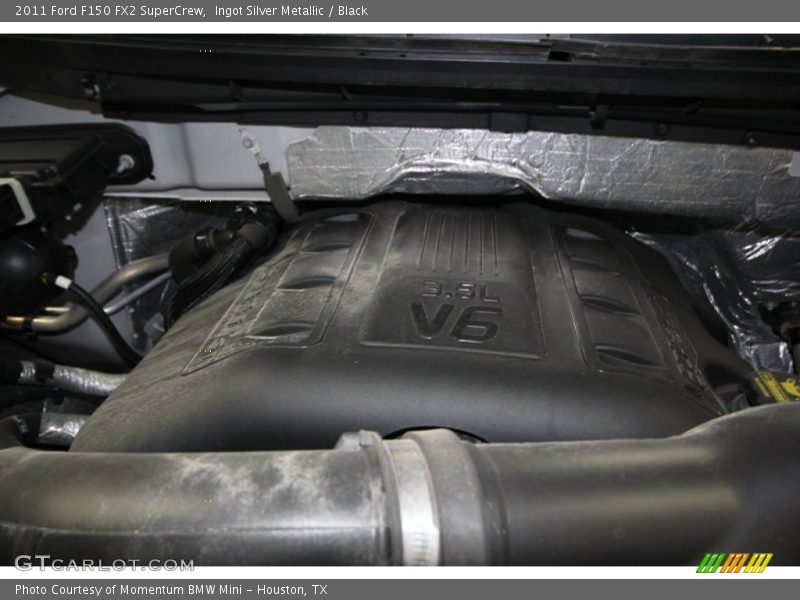 Ingot Silver Metallic / Black 2011 Ford F150 FX2 SuperCrew