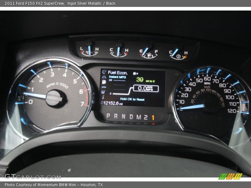 Ingot Silver Metallic / Black 2011 Ford F150 FX2 SuperCrew