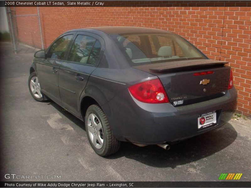 Slate Metallic / Gray 2008 Chevrolet Cobalt LT Sedan