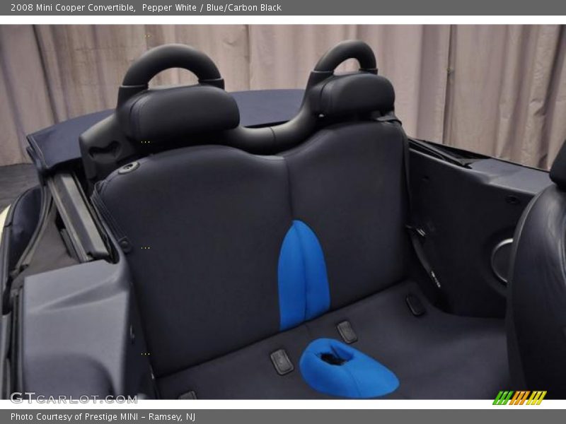Rear Seat of 2008 Cooper Convertible