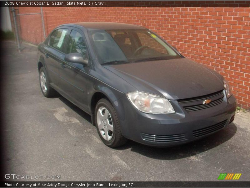 Slate Metallic / Gray 2008 Chevrolet Cobalt LT Sedan