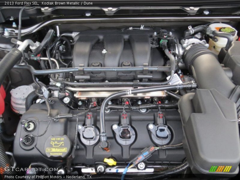  2013 Flex SEL Engine - 3.5 Liter DOHC 24-Valve Ti-VCT V6