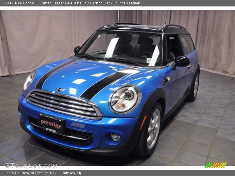 Laser Blue Metallic / Carbon Black Lounge Leather 2012 Mini Cooper Clubman