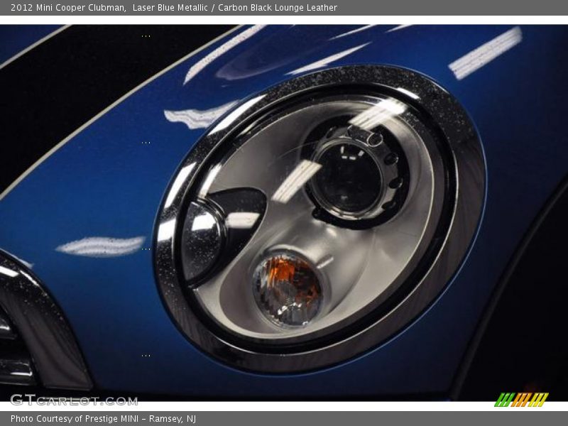 Laser Blue Metallic / Carbon Black Lounge Leather 2012 Mini Cooper Clubman