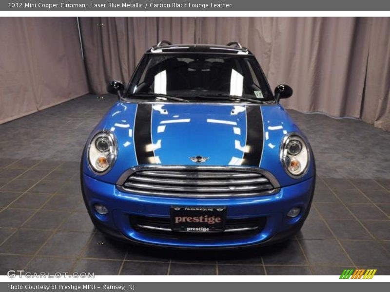 Laser Blue Metallic / Carbon Black Lounge Leather 2012 Mini Cooper Clubman