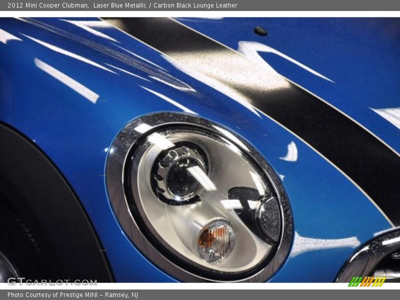 Laser Blue Metallic / Carbon Black Lounge Leather 2012 Mini Cooper Clubman