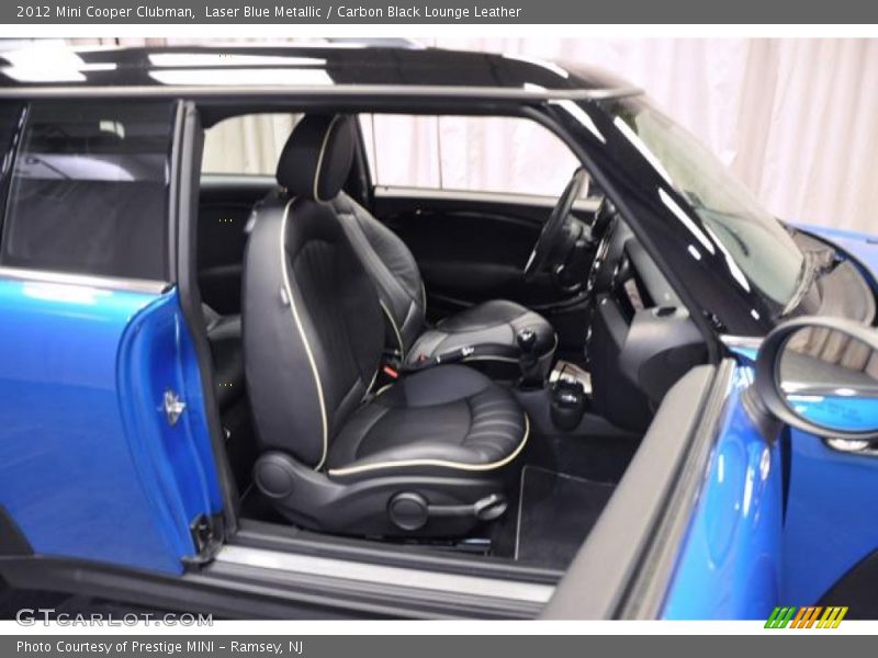  2012 Cooper Clubman Carbon Black Lounge Leather Interior