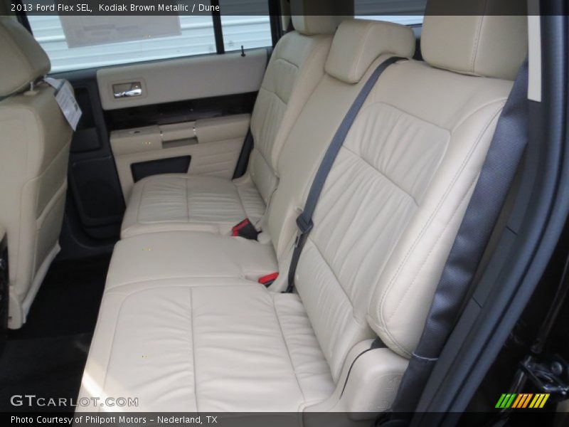 Rear Seat of 2013 Flex SEL