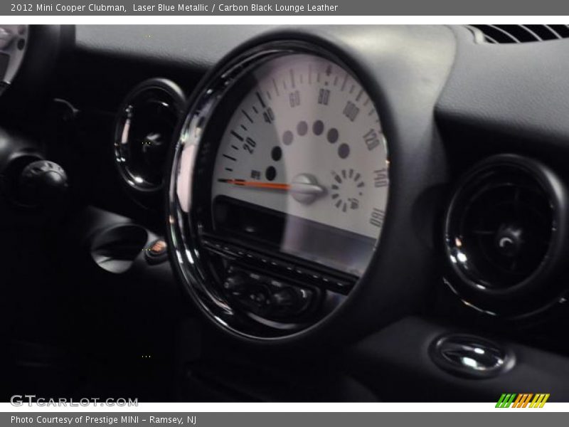 Laser Blue Metallic / Carbon Black Lounge Leather 2012 Mini Cooper Clubman