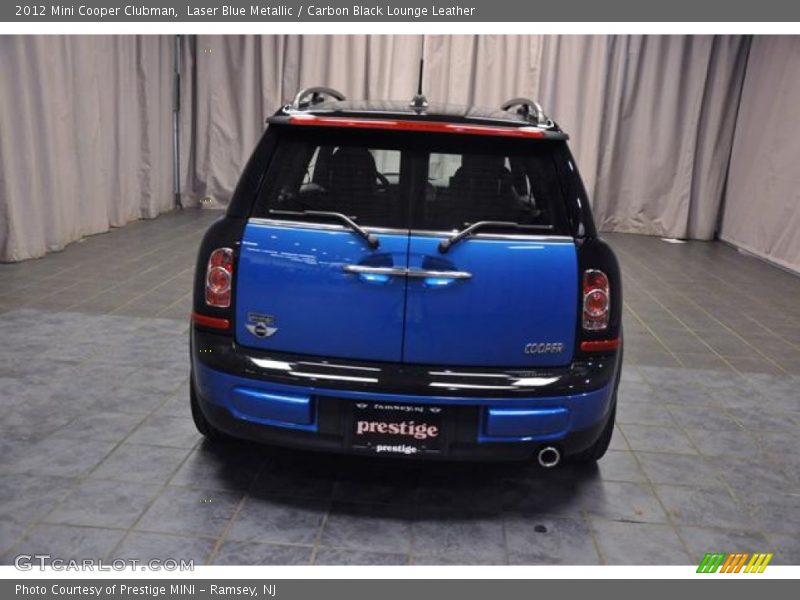 Laser Blue Metallic / Carbon Black Lounge Leather 2012 Mini Cooper Clubman