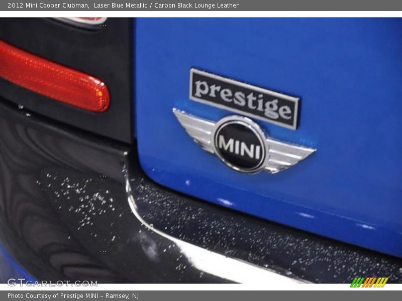 Laser Blue Metallic / Carbon Black Lounge Leather 2012 Mini Cooper Clubman