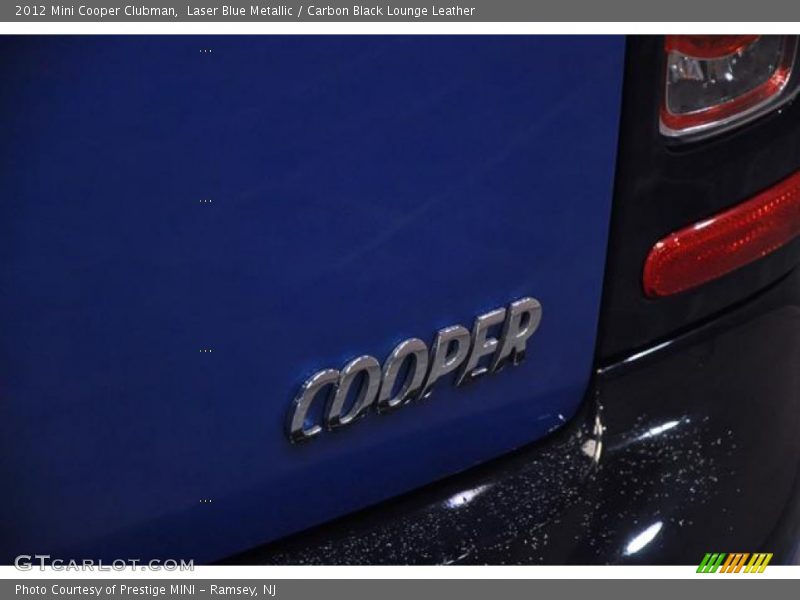 Laser Blue Metallic / Carbon Black Lounge Leather 2012 Mini Cooper Clubman