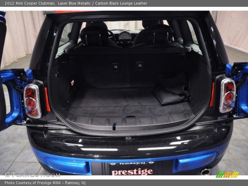 Laser Blue Metallic / Carbon Black Lounge Leather 2012 Mini Cooper Clubman