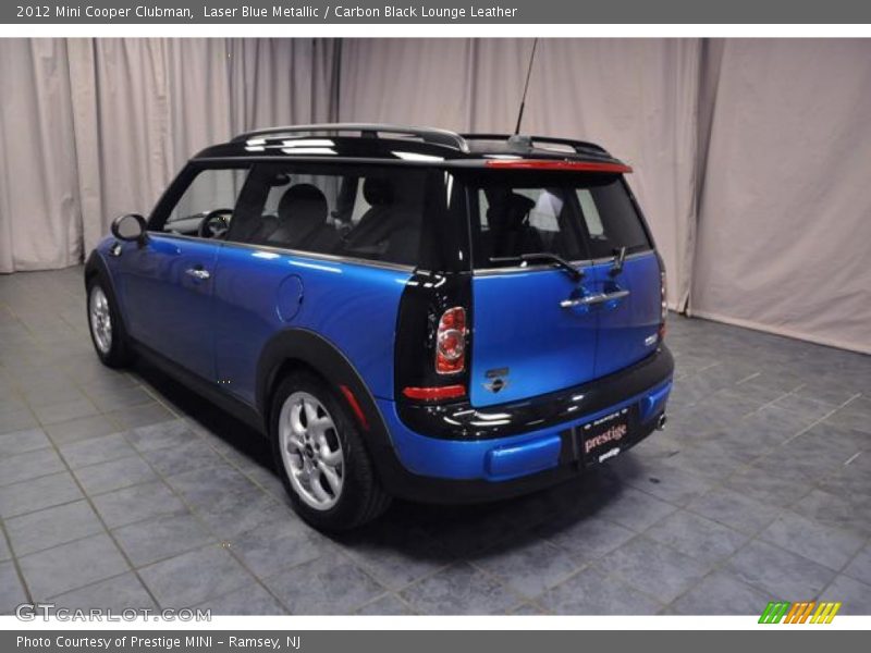 Laser Blue Metallic / Carbon Black Lounge Leather 2012 Mini Cooper Clubman