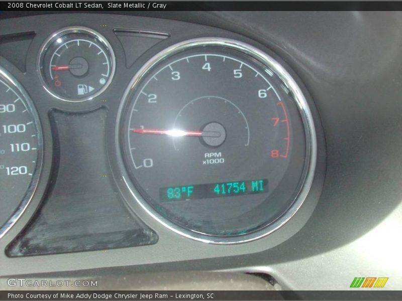 Slate Metallic / Gray 2008 Chevrolet Cobalt LT Sedan