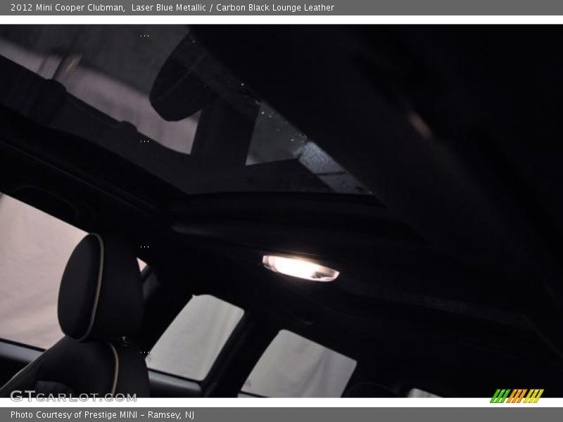 Laser Blue Metallic / Carbon Black Lounge Leather 2012 Mini Cooper Clubman