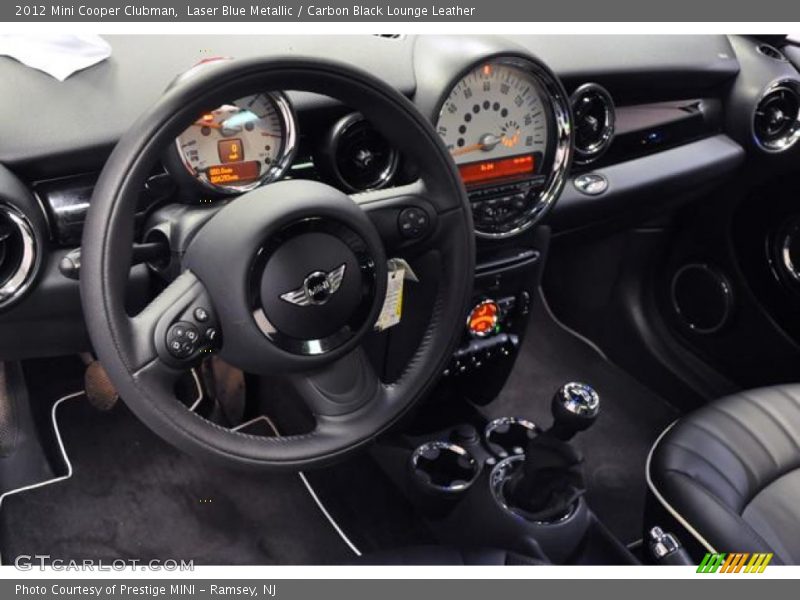 Dashboard of 2012 Cooper Clubman