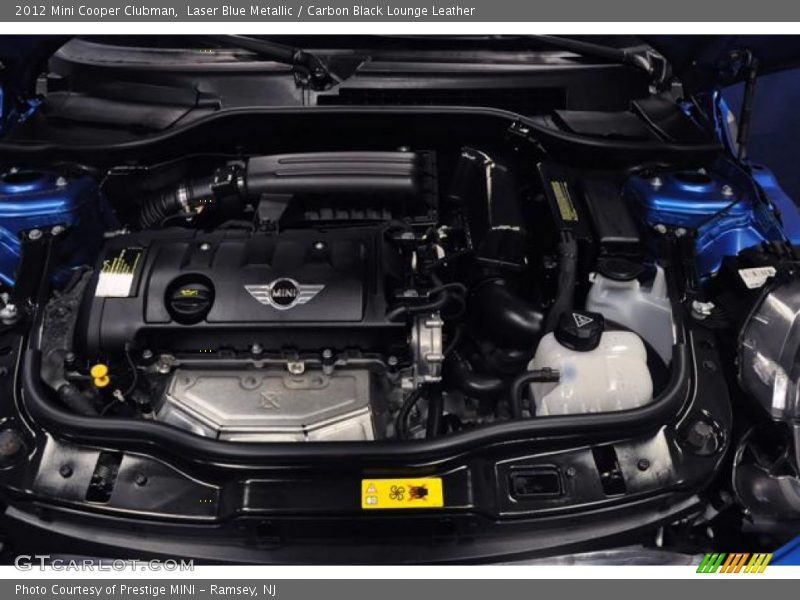 Laser Blue Metallic / Carbon Black Lounge Leather 2012 Mini Cooper Clubman