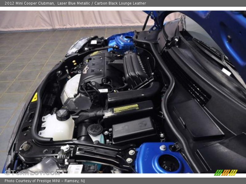 Laser Blue Metallic / Carbon Black Lounge Leather 2012 Mini Cooper Clubman