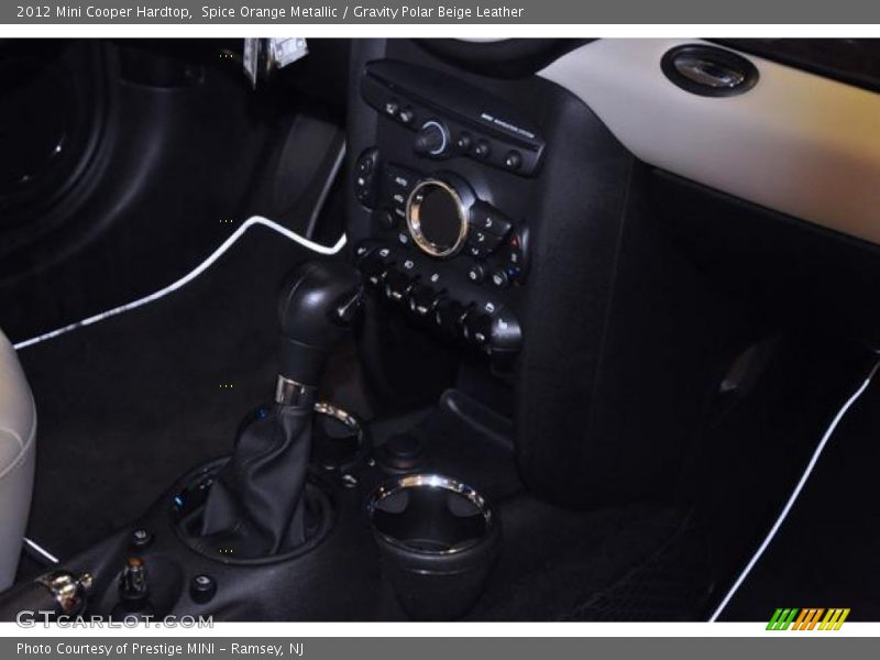 Spice Orange Metallic / Gravity Polar Beige Leather 2012 Mini Cooper Hardtop