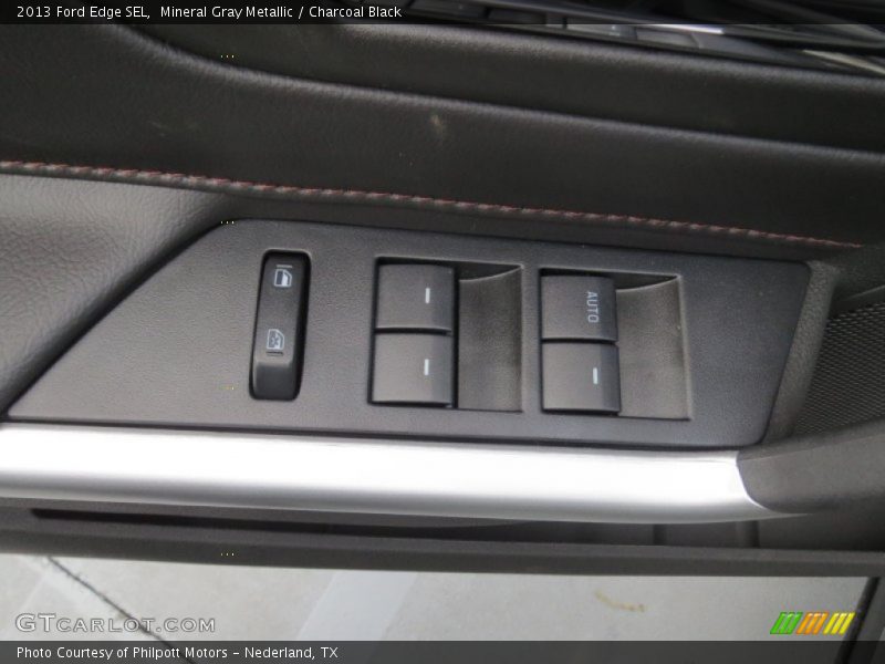 Mineral Gray Metallic / Charcoal Black 2013 Ford Edge SEL