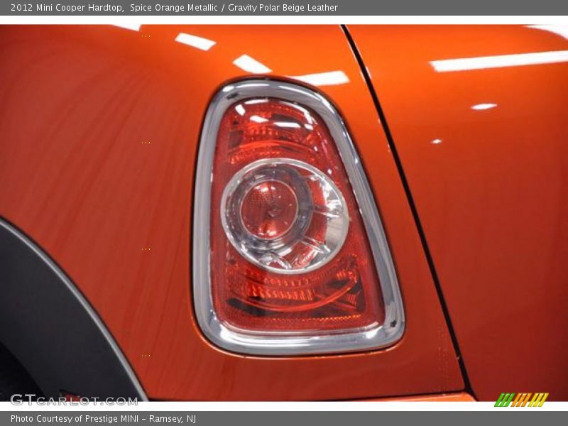 Spice Orange Metallic / Gravity Polar Beige Leather 2012 Mini Cooper Hardtop