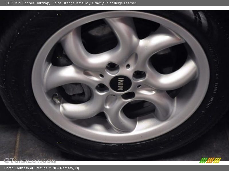 Spice Orange Metallic / Gravity Polar Beige Leather 2012 Mini Cooper Hardtop