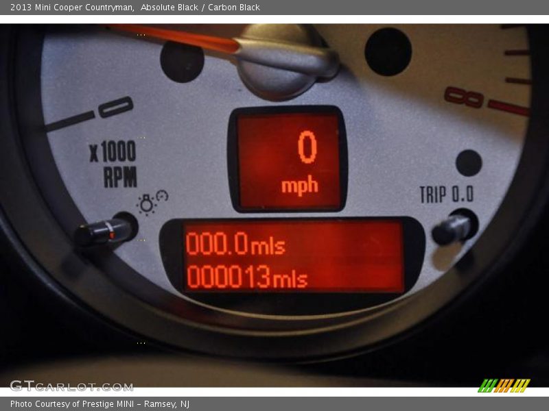 Absolute Black / Carbon Black 2013 Mini Cooper Countryman