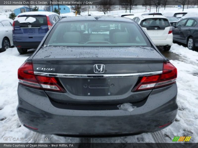  2013 Civic EX-L Sedan Polished Metal Metallic