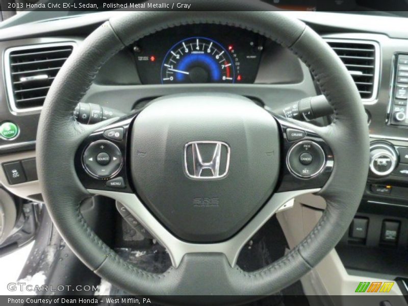  2013 Civic EX-L Sedan Steering Wheel