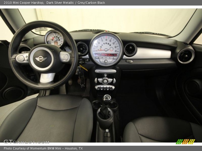 Dark Silver Metallic / Grey/Carbon Black 2010 Mini Cooper Hardtop