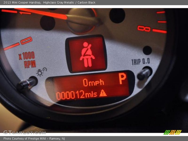 Highclass Gray Metallic / Carbon Black 2013 Mini Cooper Hardtop
