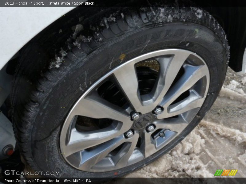 Taffeta White / Sport Black 2013 Honda Fit Sport