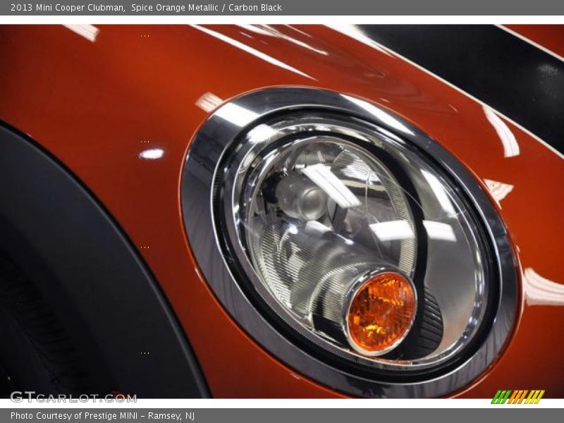 Spice Orange Metallic / Carbon Black 2013 Mini Cooper Clubman