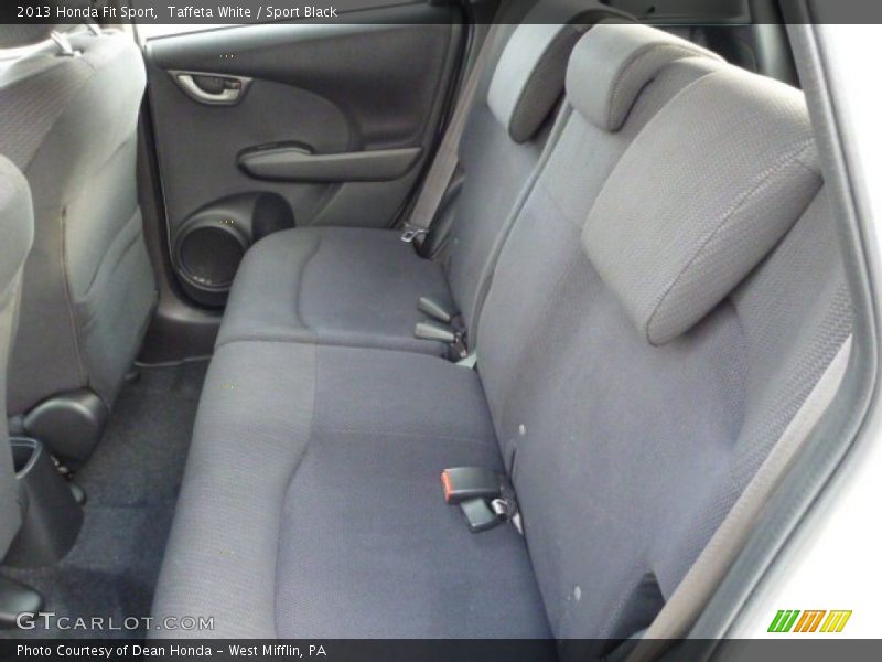 Taffeta White / Sport Black 2013 Honda Fit Sport