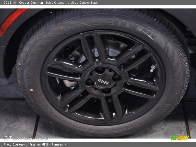 Spice Orange Metallic / Carbon Black 2013 Mini Cooper Clubman