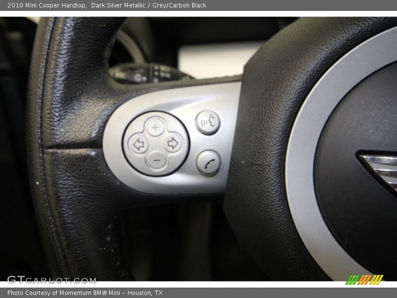 Dark Silver Metallic / Grey/Carbon Black 2010 Mini Cooper Hardtop