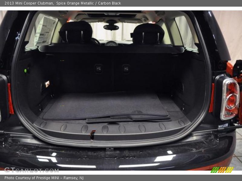 Spice Orange Metallic / Carbon Black 2013 Mini Cooper Clubman