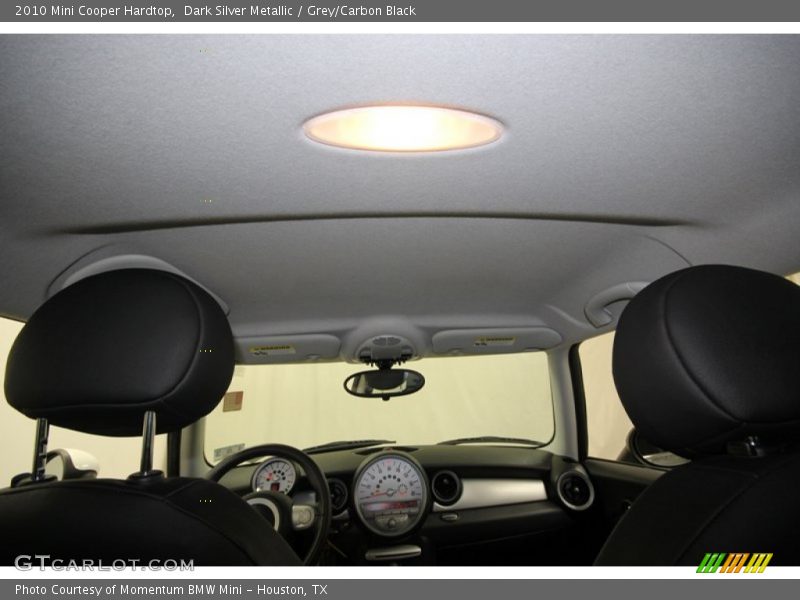 Dark Silver Metallic / Grey/Carbon Black 2010 Mini Cooper Hardtop